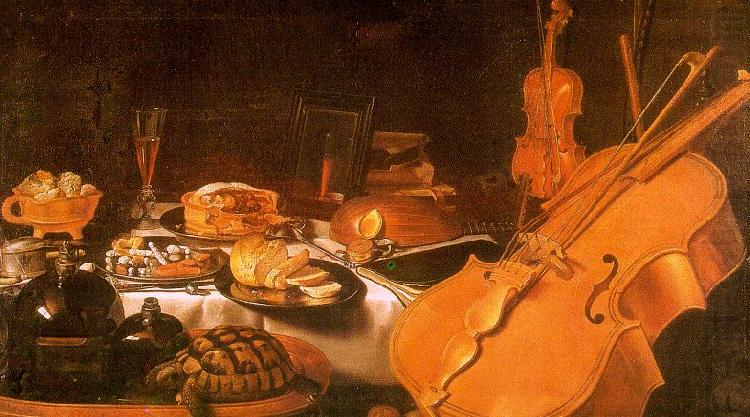 Pieter Claesz Still Life with Musical Instruments china oil painting image